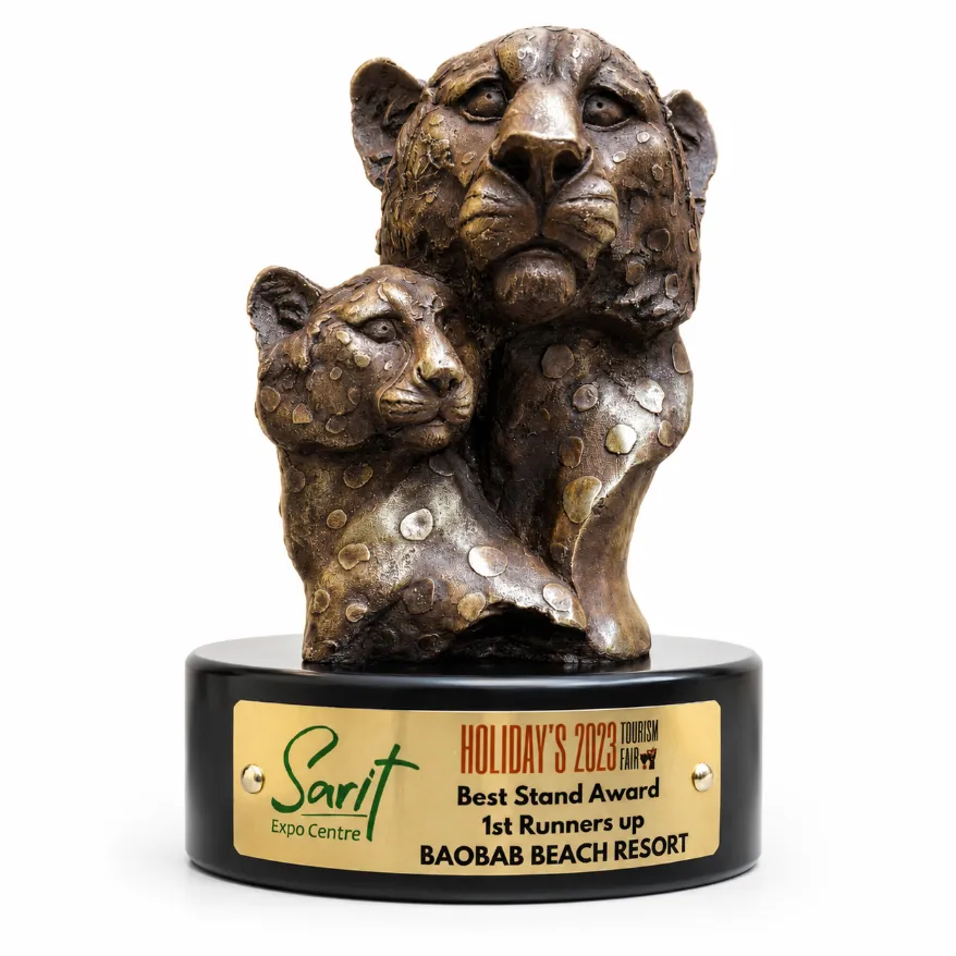 Baobab Beach Resort award trophy
