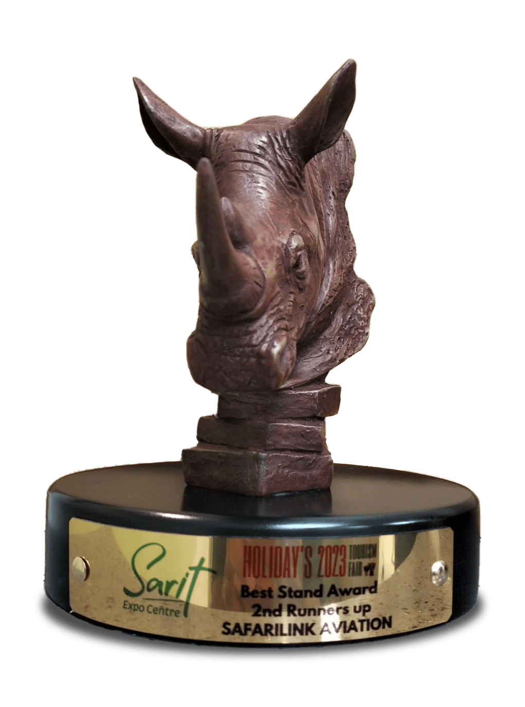 Safarilink Aviation award trophy