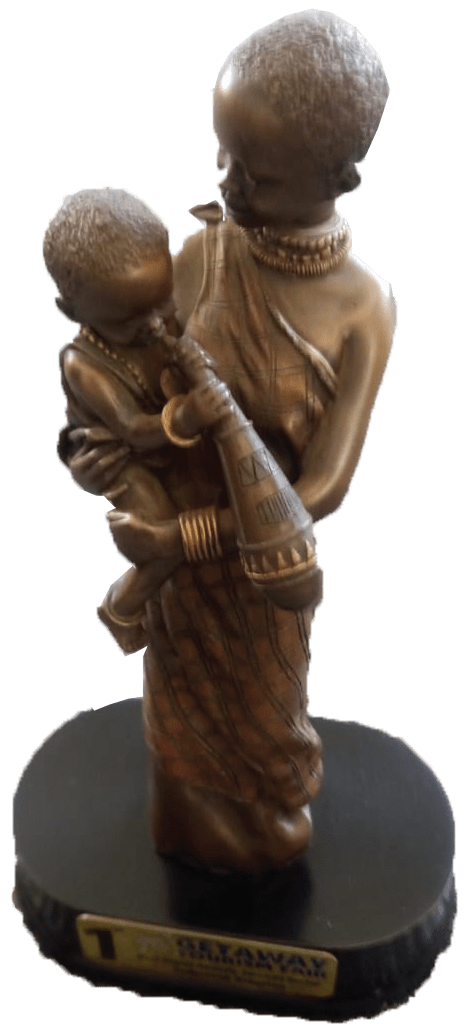 Safarilink Aviation award trophy