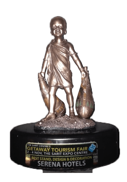 Serena Hotels award trophy