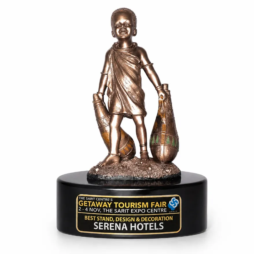 Serena Hotels award trophy