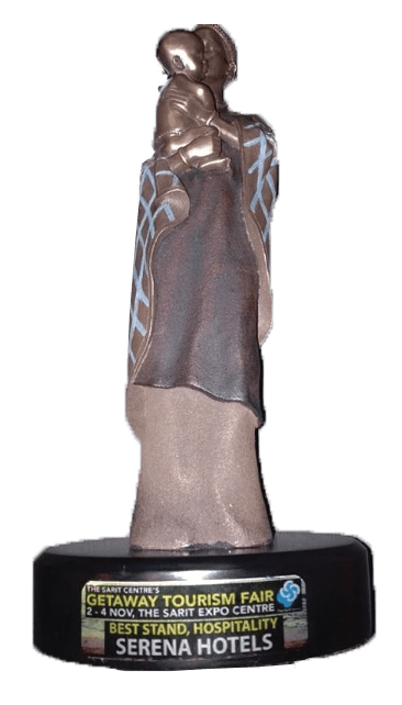 Serena Hotels award trophy