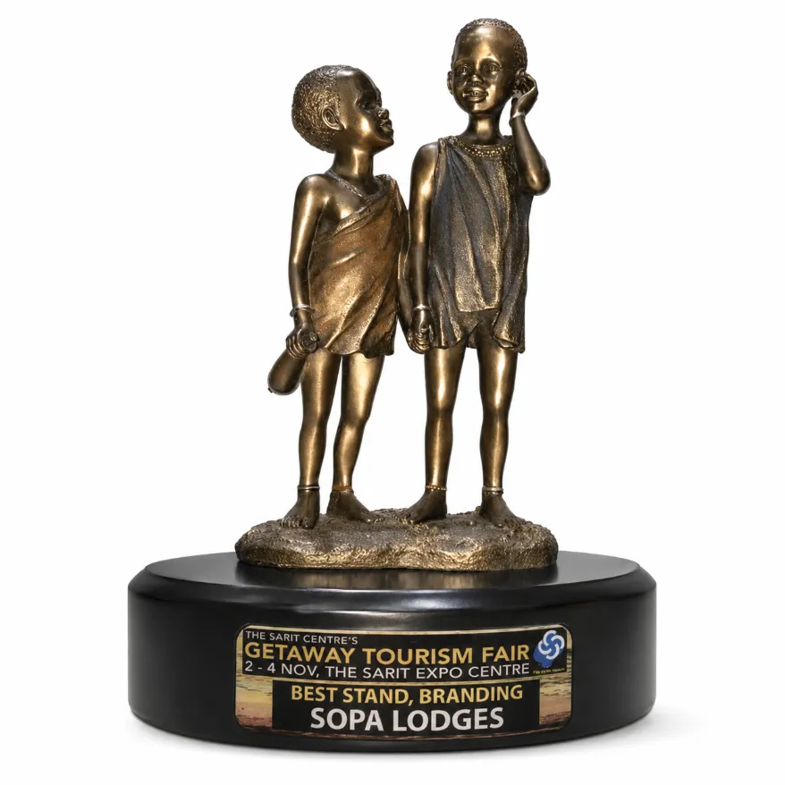 Sopa Lodges award trophy