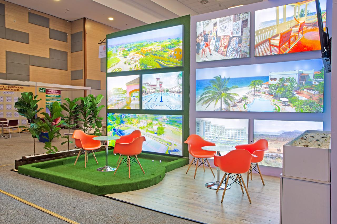 Serena Hotels exhibition stand