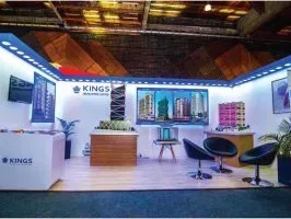 Kings Developer expo stand at Kenya home expo by simply mammoth solutions